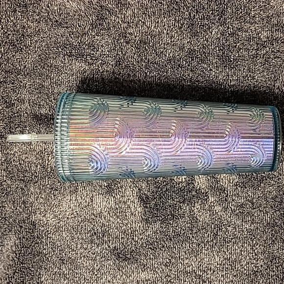 🎉HPx3🎉 Starbucks Mermaid Scale Iridescent Acrylic Tumbler - Picture 4 of 5